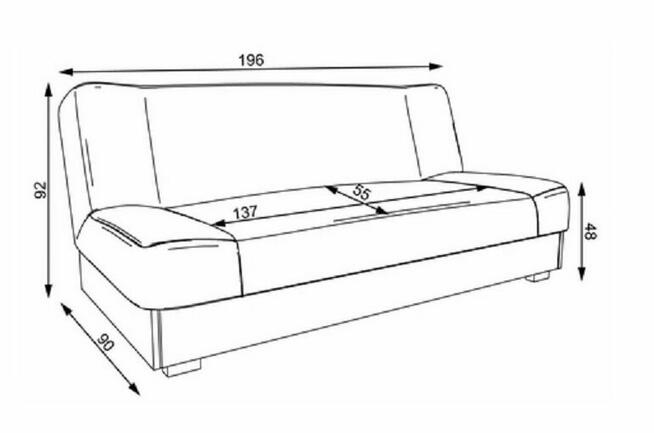 Sprzedam wersalkę BAJKA marki BODZIO kolor GRAFIT OKAZJA!