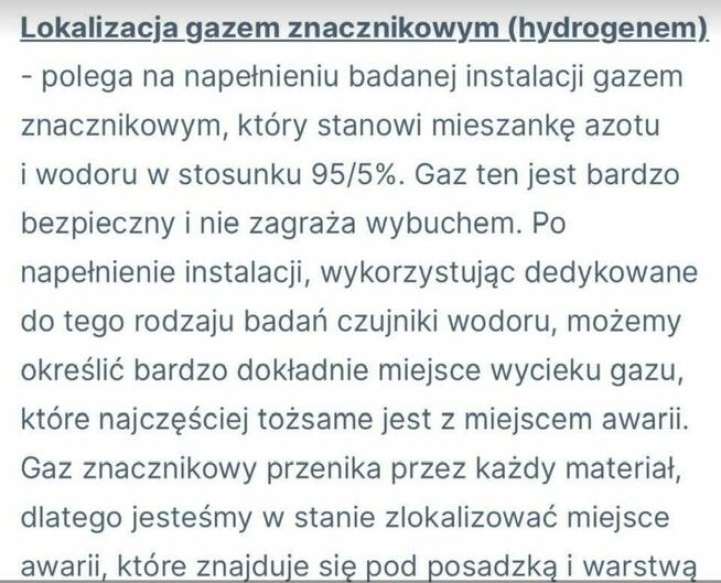 Wycieki wody z instalacji -Wykrywanie