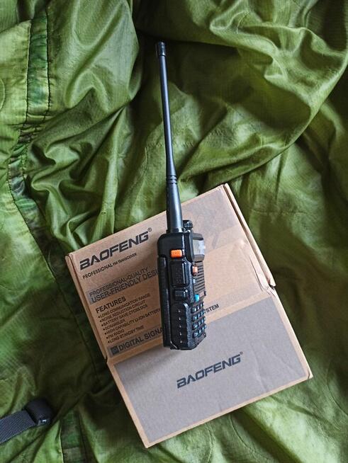 Radio krótkofalówka Baofeng UV-5R 5W nowa - oryginalna