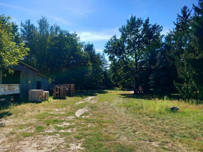 Duża działka inwestycyjna pow.8500m szer.40m 8km od CPK!