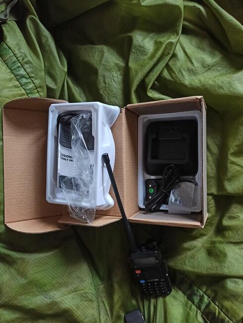 Radio krótkofalówka Baofeng UV-5R 5W nowa - oryginalna