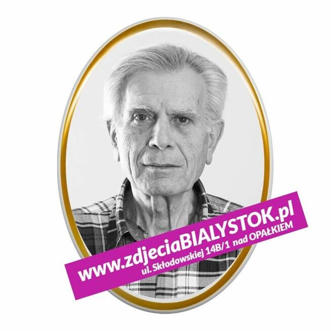 Zdjęcia nagrobkowe na pomnik na porcelanie Białystok