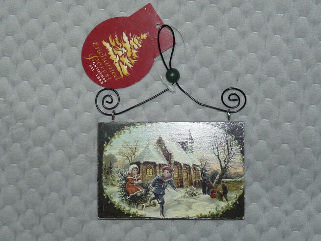 Zawieszka bożonarodzeniowa w kształcie karki świątecznej