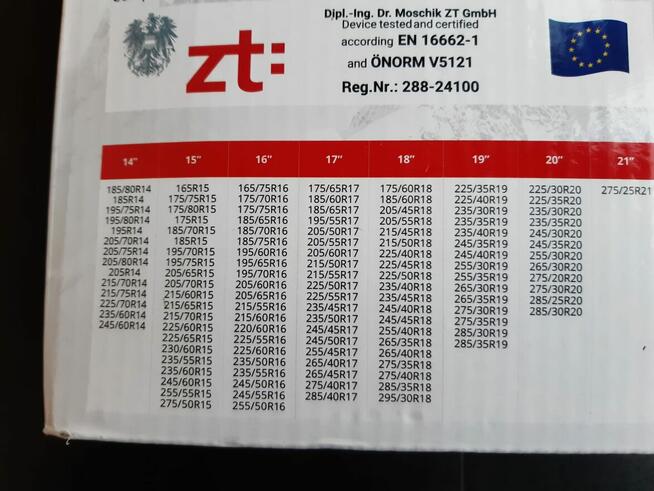 Nowe łańcuchy śniegowe tekstylne R14 - R19. Szybka wysyłka