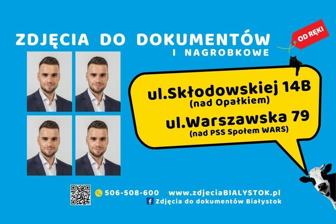 Zdjęcia nagrobkowe na pomnik na porcelanie Białystok