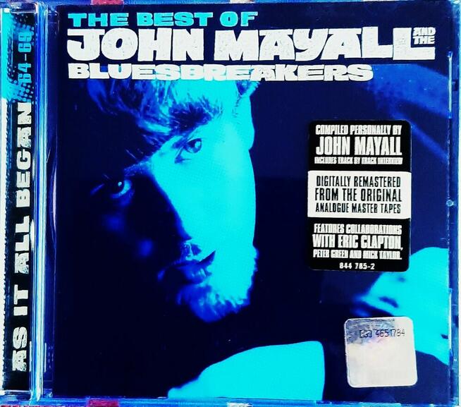 CD Nowa- Polecam Wspaniały Album CD ERIC CLAPTON- Cream Of E