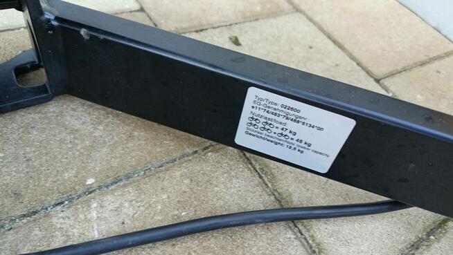 Bagażnik Atera Strada DL2 hak 13pin + dostawka.st.bdb