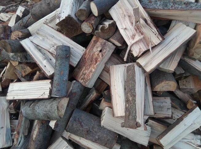 Drewno kominkowe opałowe kominka Jodła 1kg 4L kawałki wysył