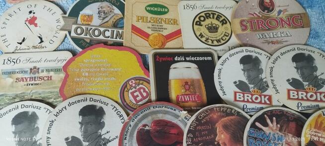 Kufle, szklanki, wafle/podkładki