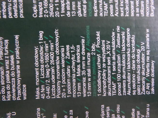 Zestaw PARKSIDE PSBSA 20-Li C3 z 2 aku 2Ah i 4Ah i ład 2,4A