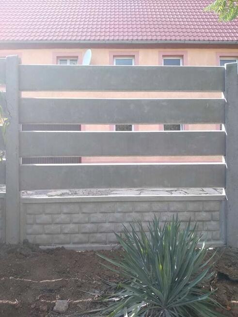 Ogrodzenia betonowe Producent Montaż Wrocław