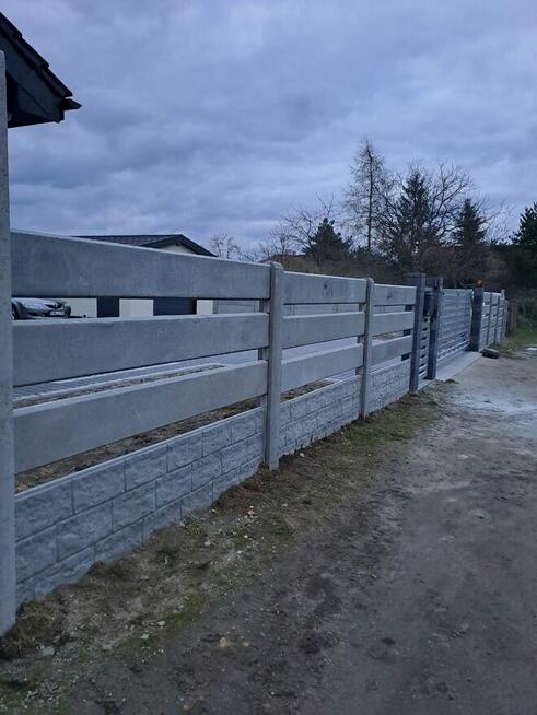 Ogrodzenia betonowe Lubin Montaż Transport