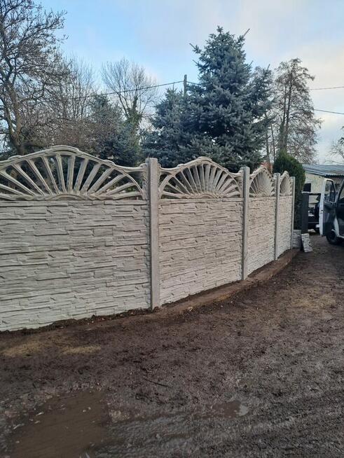 Ogrodzenia betonowe Nowoczene wzory Oleśnica