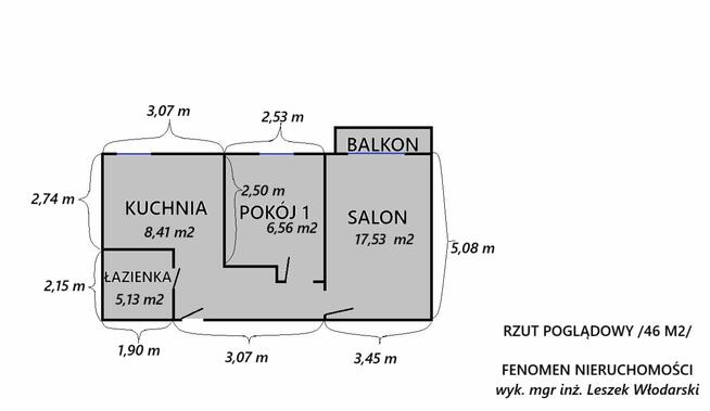 Mieszkanie 2 pokoje w Tarnowie