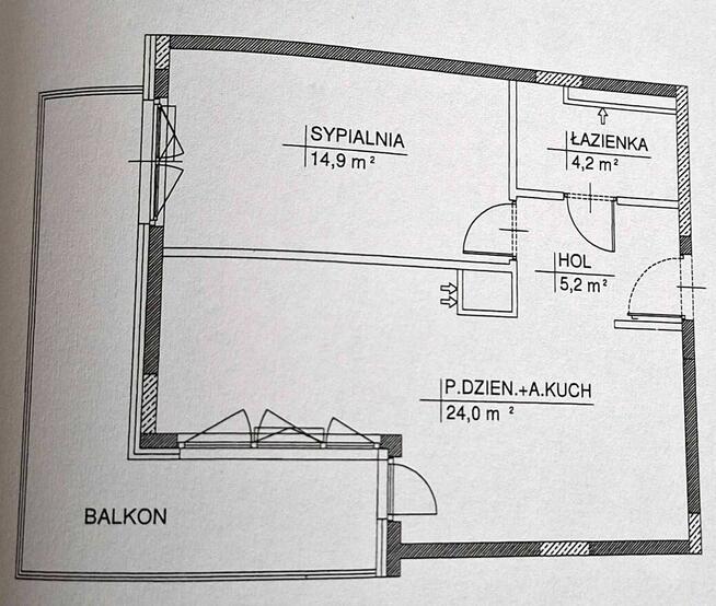 48,5 m2, 2 pokoje, duży taras 15 m2 | garaż | Ząbki