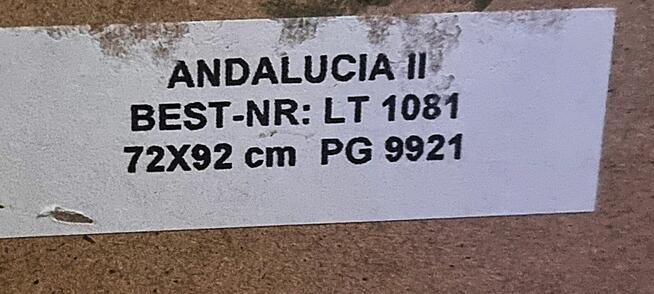 Obraz olejny z pejzażem