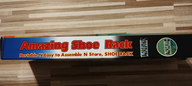 Składany stojak na buty, w którym zmieści się 30 par