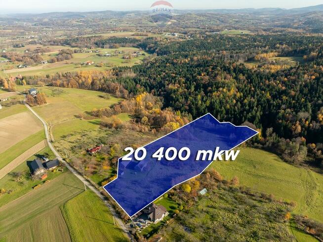 Siedlisko na sprzedaż gmina Jodłownik