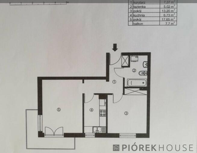 2-pokojowe mieszkanie w Markach