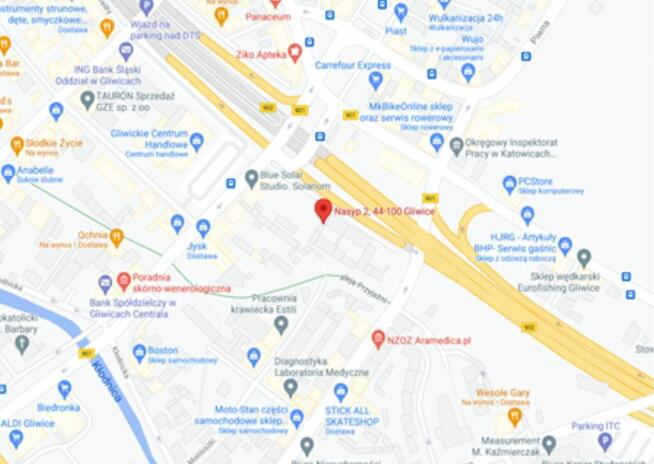 Wynajmę garaż przy ulicy Nasyp 2