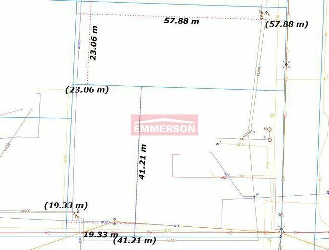Maszyce-ustawna działka z mediami