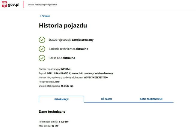 Opel Grandland X Diesel Zarejestrowany Ubezpieczony