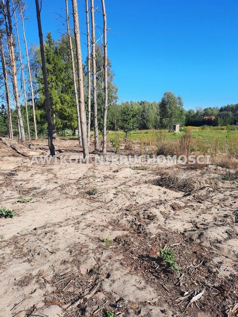 Działka usługowa Kaleń gm. Żabia Wola