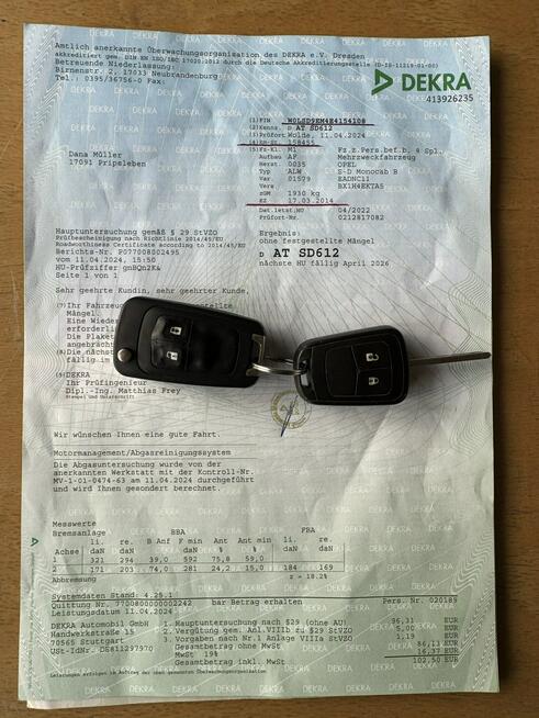 Opel Meriva 1.4-TURBO-120KM-2-Właściciel-Klimatyzacja-Tempomat-Komputer-Św.Dzienne