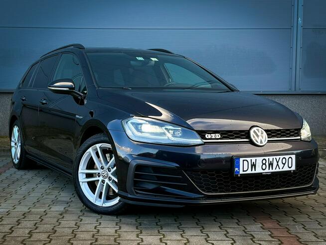 Volkswagen Golf VII GTD 2.0 TDI 184KM Kombi Salon PL I właściciel Bezwypadkowy Hak