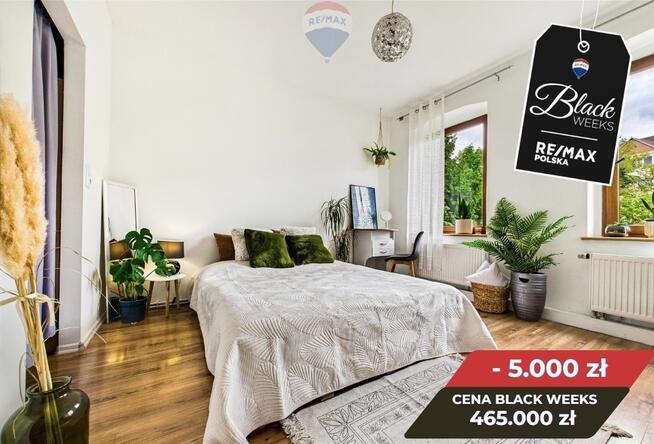 Klimatyczne duże mieszkanie z ogródkiem i garażem