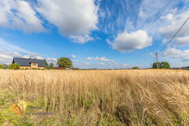 Działka budowlana Motycz gm. Konopnica,