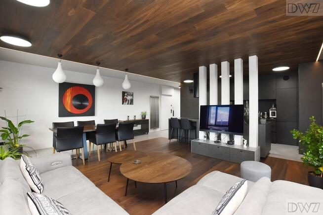 Apartament 82 m2, 3 miejsca postojowe, taras 77 m2