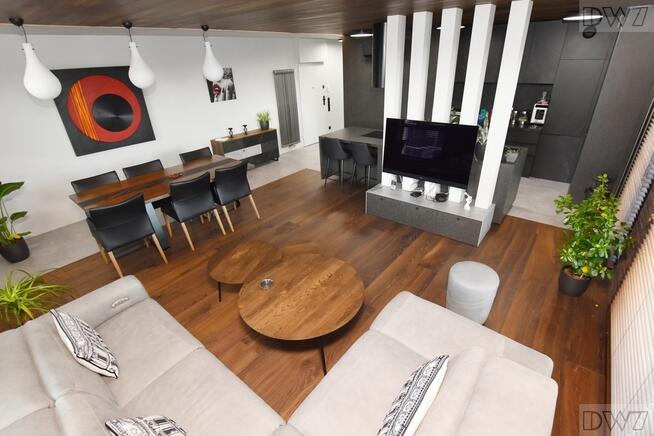 Apartament 82 m2, 3 miejsca postojowe, taras 77 m2