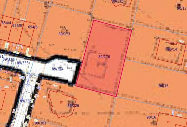 Działka budowlana Kiełczów gm. Długołęka, Ogrodowa