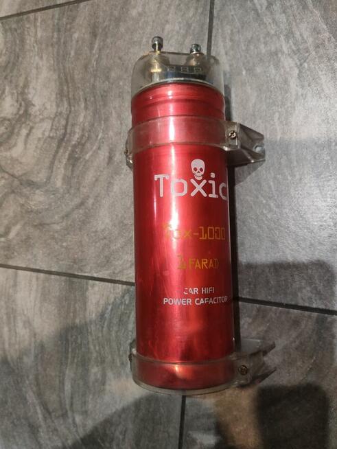 Tuba + Wzmacniacz + Kondensator do samochodu