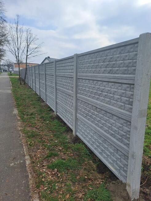 Ogrodzenia betonowe Nowoczene wzory Oleśnica