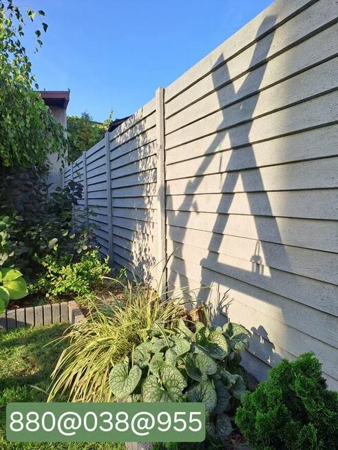 Ogrodzenia betonowe Producent Montaż Transport Legnica