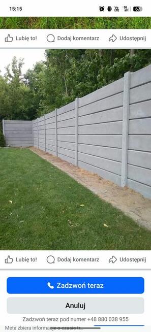 Ogrodzenia betonowe Producent Montaż Zgorzelec