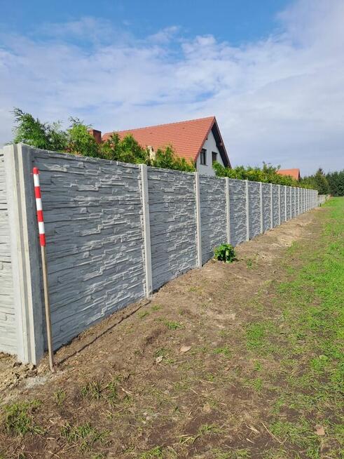 Ogrodzenia betonowe Nowoczene wzory Oleśnica
