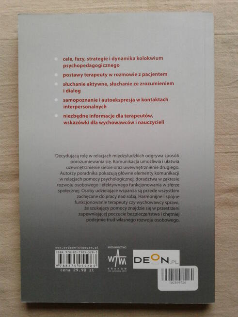 Komunikacja w relacjach niesienia pomocy - L. Macario