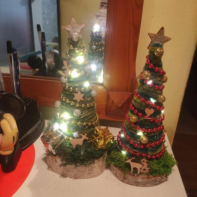 Stroiki choinka ręcznie robione