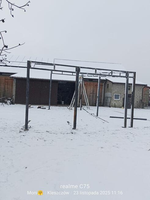 Wykonujemy konstrukcje garażowe, meble ogrodowe i nie tylko