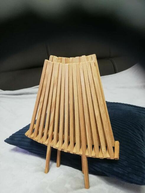 Gazetnik składany drewniany