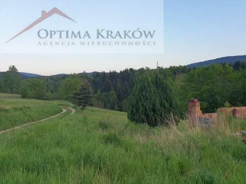 Działka budowlana Osieczany gm. Myślenice