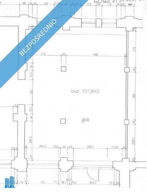 Wynajmę lokal z WITRYNĄ i PARKINGIEM przy ul Młyńskiej - 100m²
