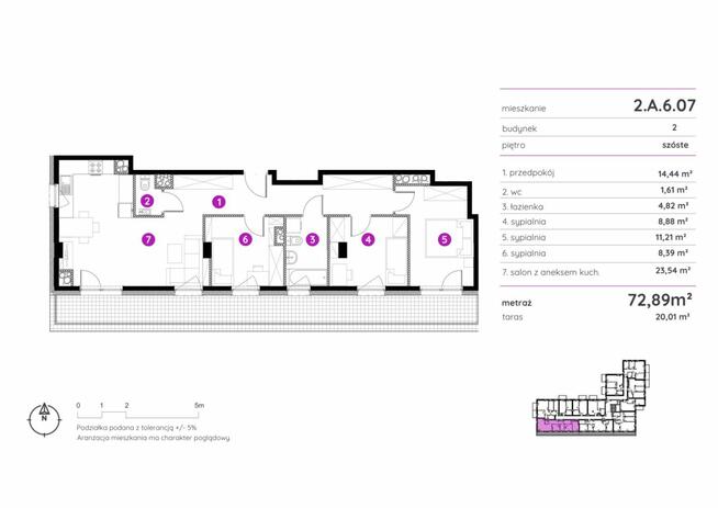Mieszkanie Gdańsk Siedlce, Kartuska