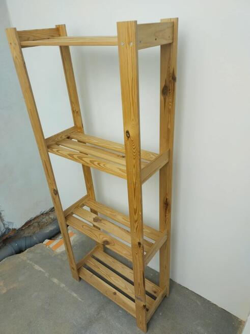 Regał IKEA Albert drewno wysoki Kraków