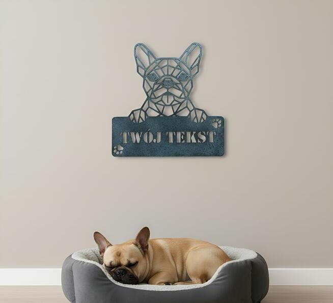 Dekoracja Ścienna Ażurowy Pies