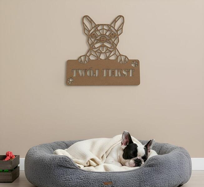 Dekoracja Ścienna Ażurowy Pies