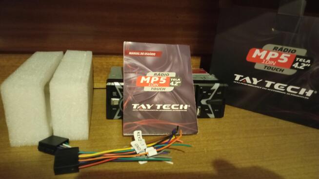 Radio samochodowe 1 din MP5 multimedialny kolor